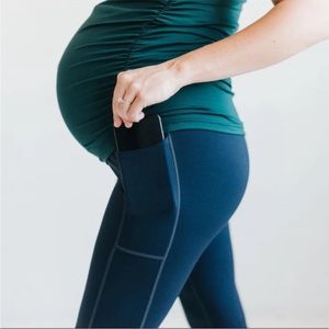 Senita Athletics maternity pocket leggings